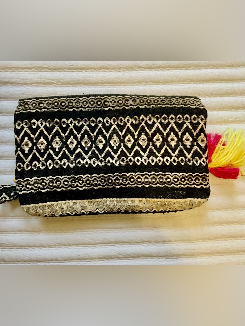 Bohemian Style Woven Clutch - Picture 3 of 10